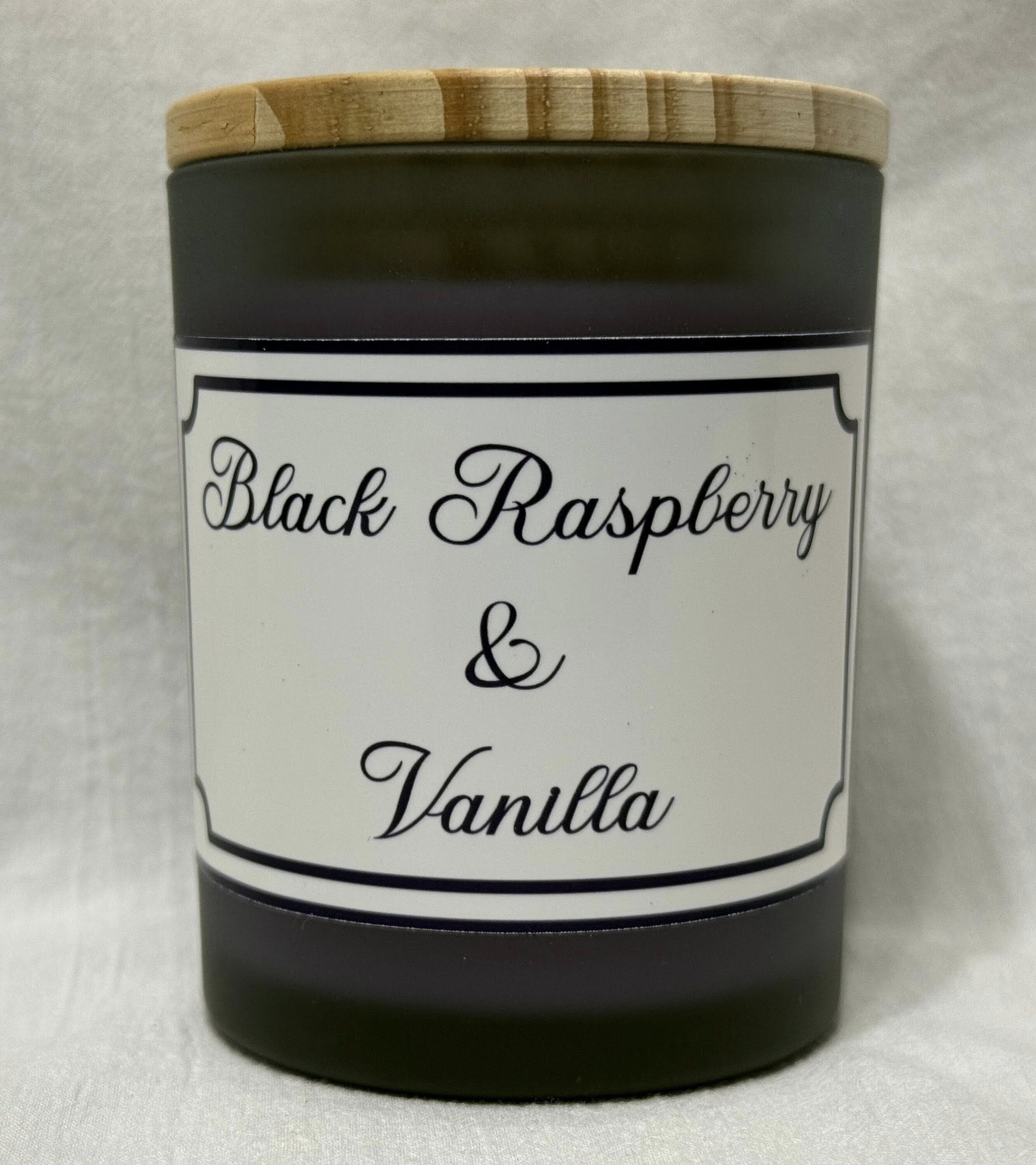 Black Raspberry & Vanilla – Scented Candle